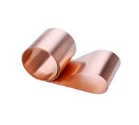 AYAZER Bande de cuivre Pur T2 1 m - Feuille Ultra-Fine/Plaque épaisse de 0,01 à 1 mm, Largeur de 100 à 400 mm for Mise à la Terre/Conduction/Dissipation Thermique(1x120x1000mm)