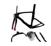 AYBDSJNWSF Cadre de vélo Route en Carbone 700C Triathlon TT, câblage Interne Complet, Structure d'axe inférieur Standard(TT Wheel)
