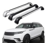 AYBEN 2 Pièces Voiture Barres De Toit Aluminium, pour Range Rover Velar SUV 2017-2023 Barres Transversales De Galerie de Toit de Voiture Rails Rack Porte-Bagages,B/Black