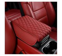 AYBEN Coussin D'accoudoir De Voiture, pour Dodge RAM 1500 2019-2024 Tapis Protection D'accoudoir Console Centrale de Voitur,B Red