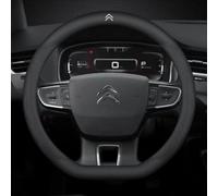 AYBEN Couvre Volant Voiture, pour Citroen C4 Picasso II 2013-2018, Polyuréthane (PU), 38 centimètres, B