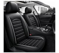 AYBEN Ensemble de Housses de siège de Voiture pour Toyota Yaris Hybrid 2015-2019, Cuir Imperméable Et Respirant Protections de Sièges,C/Black White