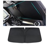 AYBEN Pare-Soleil pour Auto, pour Toyota Aygo Pare-Soleil de Pare-Brise de Voiture, Protection Solaire Pliable,A/Black