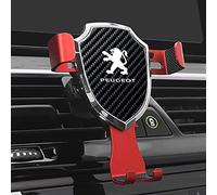 AYBEN Support de téléphone de Voiture, pour Peugeot 308 307 206 208 207 3008 508 407 2008 5008 406 Rotation Support de téléphone Portable Support de téléphone