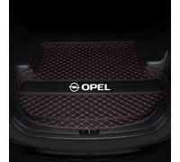 AYBEN Tapis Coffre Voiture, pour Opel Grandland X 2017-2022 Durables ImperméAble AntidéRapant Protection Coussin IntéRieur Accessoires,B/Black Red