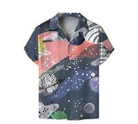 AYBIOSD Chemises Hawaïennes Aloha pour Hommes De Grande Taille 5XL Manches Courtes Floral Beach Casual Button Down T Shirts,Style 7,XL