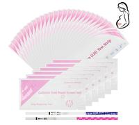AYBUY 25 Test d'ovulation, 6 Tests Précoces de Grossesse, Sensibilité Optimale 25 miu/ml, Détection Rapide, Ovulation (B)