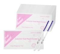 AYBUY 25 Tests de Grossesse Précoces, HCG Test, Sensibilité 25 mIU/ml, Détection Précoce, Utilisation Facile