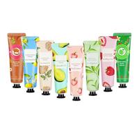 AYBUY 8 Pcs Crème Main, 30g Mini Lotion Crème Hydratante pour Les Mains et Les Pieds, Creme de Soin pour Femmes, Maman, Petite Amie, Fête des Mères