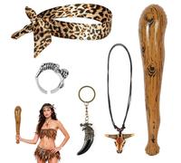 AYBUY Bâtons en Bois Gonflables, Batte des Cavernes Gonflables pour Décoration à Thème, Cosplay, Fête d'Anniversaire, pour les Bal Maquillage, les Fêtes de Grottes
