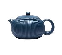 AYCDL Bouilloire À Thé 250 ML, Motif Sable Violet, Petite Théière Artisanale À Rayures avec Filtre, Idéale pour Le Thé De L'Après-Midi. Coffret Cadeau.,A-250ml