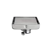 AYCDL Caniveau De Douche, Siphon De Sol, 1 Pièce, Couvercle De Siphon, Passoire, Siphon De Douche, Passoire en Laiton Massif pour Salle De Bain Et Cuisine, Accessoire,2-