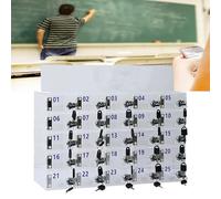 AYCDL Casier À Téléphone Portable en Acrylique, Armoire De Rangement À 100 Compartiments pour Écoles, Bureaux Et Salles De Classe. Solution Gain De Place Et,A-100grid