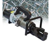 AYCDL Cintreuse électrique hydraulique pour barres d'armature Angle de courbure 0-90 degrés, plage de courbure : Φ8-36 mm facile à plier, machine à cintrer à main en acier et cuivre, 25e