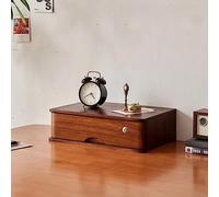 AYCDL Classeur De Bureau - Boîte De Rangement De Bureau, Caisson À Tiroirs avec Serrure, Classeur Plat en Bois À 1/2/3/4 Niveaux, Meuble De Rangement De Bureau/D,D-1 Drawer