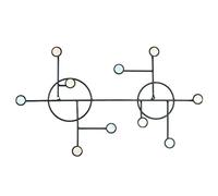 AYCDL Crochets Muraux pour Manteaux, Patères pour Mur, Patère en Fer, Porte-Manteaux Tendance, Cintre Mural Créatif pour Vestibule, Crochet De Suspension Pratique, Po
