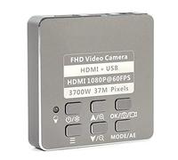 AYCDL Kit D'Accessoires pour Microscope 37Mp 1080P 3700W, Microscope Électronique Numérique Vidéo Industriel, Lames De Microscope,Grey