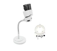 AYCDL Kit D'Accessoires pour Microscope : Microscope Binoculaire Stéréo 8X, Équipement De Laboratoire pour L'Inspection Industrielle, Le Soudage Et La Réparation De C