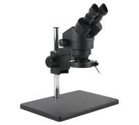 AYCDL Kit D'Accessoires pour Microscope : Microscope Stéréo Binoculaire Industriel De Laboratoire À Zoom Continu 7X - 45X avec Oculaire LED Wf10X pour La Soudure De C,A