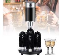 AYCDL Machine à laver pour verre à vin, machine à polir les verres à vin, lave-linge commercial en acier inoxydable 5 avec systèmes de séchage
