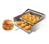 AYCDL Machine à pain à hamburger avec température réglable de 50 à 300 ℃, machine à pain commerciale, pour la maison, la cuisine, le restaurant, 1,1