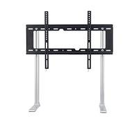 AYCDL Meuble TV d'angle Moderne 32"-55" Support TV sur Pied Punch-Support De Montage TV De Bureau Support TV Universel Réglable en Hauteur avec Pieds en L, Extension,S
