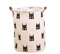 AYCDL Panier À Linge Rond, Bac De Rangement, Panier À Linge Sale Grande Capacité, Panier De Rangement pour Vêtements, Organisateur pour La Maison,O-15.7 * 19.6in