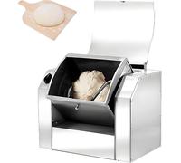 AYCDL Pétrisseur Automatique, 1100 W, 1500 W, Mélangeur Électrique en Acier Inoxydable pour Pâte À Pizza, Pétrin Professionnel, Fonction Minuterie, Faible Niveau Sonore,5kg