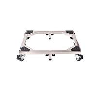 AYCDL roulettes Réglables pour Réfrigérateur/Sèche-Linge/Lave-Linge, Longueur Extensible De 58,5 À 93 Cm, Chariot De Déplacement pour Réfrigérateur/Lave-Linge, Base pour Machi,Primary Color