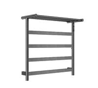 AYCDL Sèche-Serviettes Électrique, 85 W, Radiateur Sèche-Serviettes Mural en Acier Inoxydable avec Affichage Numérique Et Commandes Tactiles, Dimensions : 55 נ22 נ56 Cm