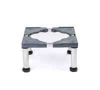 AYCDL Socle pour Lave-Linge/Sèche-Linge/Réfrigérateur, Support Réglable De 45 À 70 Cm en Acier Inoxydable, pour Étagère De Réfrigérateur/Sèche-Linge, Hauteur 3,65 M (12 Pieds),4 Legs.-24-27cm