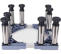 AYCDL Support pour Lave-Linge/Réfrigérateur avec Base Réglable, Antirouille, Longueur/Largeur 47-67 Cm, Support Universel pour Lave-Linge/Réfrigérateur, Hauteur De Panier Haut