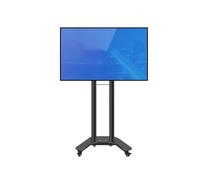 AYCDL Support TV Mobile À roulettes - Support TV Robuste - Support D'Affichage Rotatif Horizontal Et Vertical pour Écran Plat LED De 32 À 60 Pouces