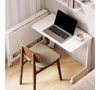 AYCDL Table De Lit Pliante, Table De Chevet, Table D'Appoint, sans Montage, avec 2 Types De Pieds, Table De Lit D'Hôpital, Table Roulante pour Lit De Hauteur 60 Cm/64,Height60cm/64.5cm-100cm