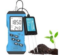 AYCDL Testeur De Sol 7 en 1 : Ph, Température, Humidité, Mesure De L’Eau, Écran LCD Rétroéclairé pour Le Jardinage Et L’Agriculture
