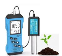 AYCDL Testeur de sol - Compteur numérique 7 en 1 d'humidité du sol, humidité, température, EC, pH et NPK avec écran LCD pour des tests de fertilité de haute précision