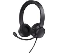 Ayda Casque Usb Avec Micro Enc Antibruit On Ear, Microphone Réduction Du Bruit, 65% Plastique Recycle, Câble 1,8 M, Casque Audio Pc Filaire Usb-C Ordinateur, Portable, Teams, Zoom [VIT692366]