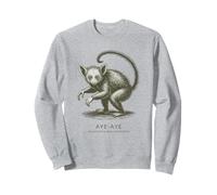 Aye Aye Daubentonia Madagascarensis Art Scientifique Sweatshirt