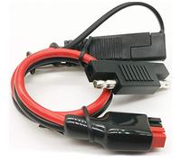 AYECEHI Adaptateur d'alimentation solaire SAE - Kit de câble d'extension pour panneau solaire - 10 AWG 0,3 m avec 1 connecteur d'inversion de polarité SAE