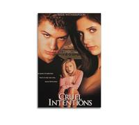 AYERWAENN Cruel Intentions 1999 (6) Affiches esthétiques - Art mural vintage sur toile - Décoration pour salon, chambre à coucher - 20 x 30 cm - Style sans cadre