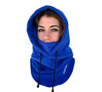 Ayesphere Cagoule Homme et Femme, Balaclava, Cagoule Moto,Culotte Col Homme et Femme, Cagoule Thermique Doublure Polaire, Casquette, Buff à Capuche, Cobalt, Taille Unique