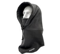 Ayesphere Cagoule Homme et Femme, Balaclava Moto, Culotte Col, Thermique Doublure Polaire, Casquette, Buff à Capuche - Gris, Taille Unique