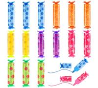 AYESY Mini Surligneurs 15 set Forme Bonbon Surligneurs Fluorescents de Couleur Pastel Marqueurs Paste pour l'école, l'université ou le bureau 6 Couleurs Assorties