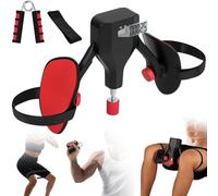 AYESY Thigh Trainer Pelvic pour Homme, Noir Thigh Master Résistance Réglable Hip Trainer Exerciseur Pilates Musculation Abdos Kegel avec Sangles avec Compteur de Jambes Fixes