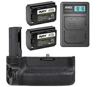 ayex AX-A9/A7RIII Poignée de Batterie pour Sony Alpha A9, A7R III, A7S III, A7 III (similaire à VG-C3EM) + 2 Batteries + Chargeur USB
