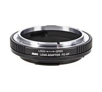 ayex FD-EOS Adaptateur d'objectif compatible avec les objectifs Canon FD FL Mise au point rapprochée Entièrement en métal (sans lentille)