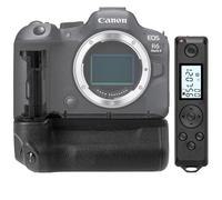 ayex Poignée Batterie Compatible avec Canon EOS R5 R6 R6 Mark II incluant Un déclencheur à Distance avec minuterie comme BG-R10 poignée compacte RC