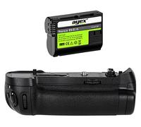ayex Poignée d'alimentation Compatible avec Nikon D850 similaire au MB-D18+ 1 Batterie EN-EL15B idéale pour Prendre des Photos en Mode Portrait