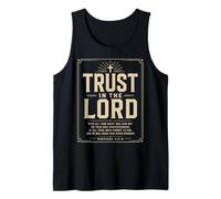 Ayez Confiance dans Le Seigneur (Proverbes 3, Verset 3) Débardeur