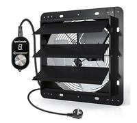 Aygrochy Ventilateur d'extraction réglable 350 mm, courant triphasé moteur EC 2180 m³/h, ventilation et refroidissement pour serres, garages, loft et cuisine.